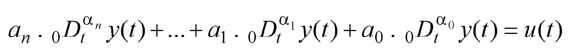 Fractional differential equation